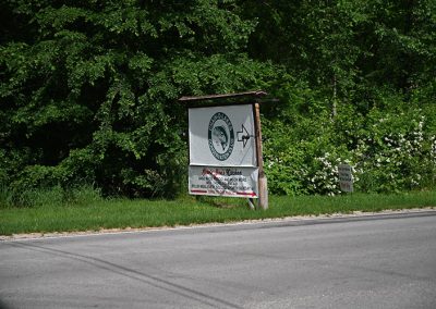 Chain O Lakes Conservation Club Sign